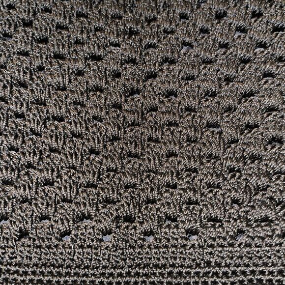 Black Crochet Macramé Small Crossbody Purse Bag - Picture 8 of 8